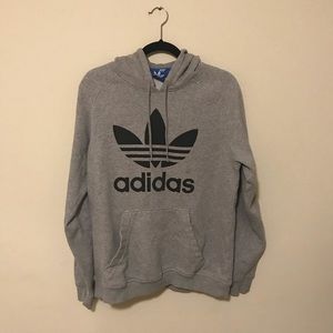 Gray Adidas Hoodie